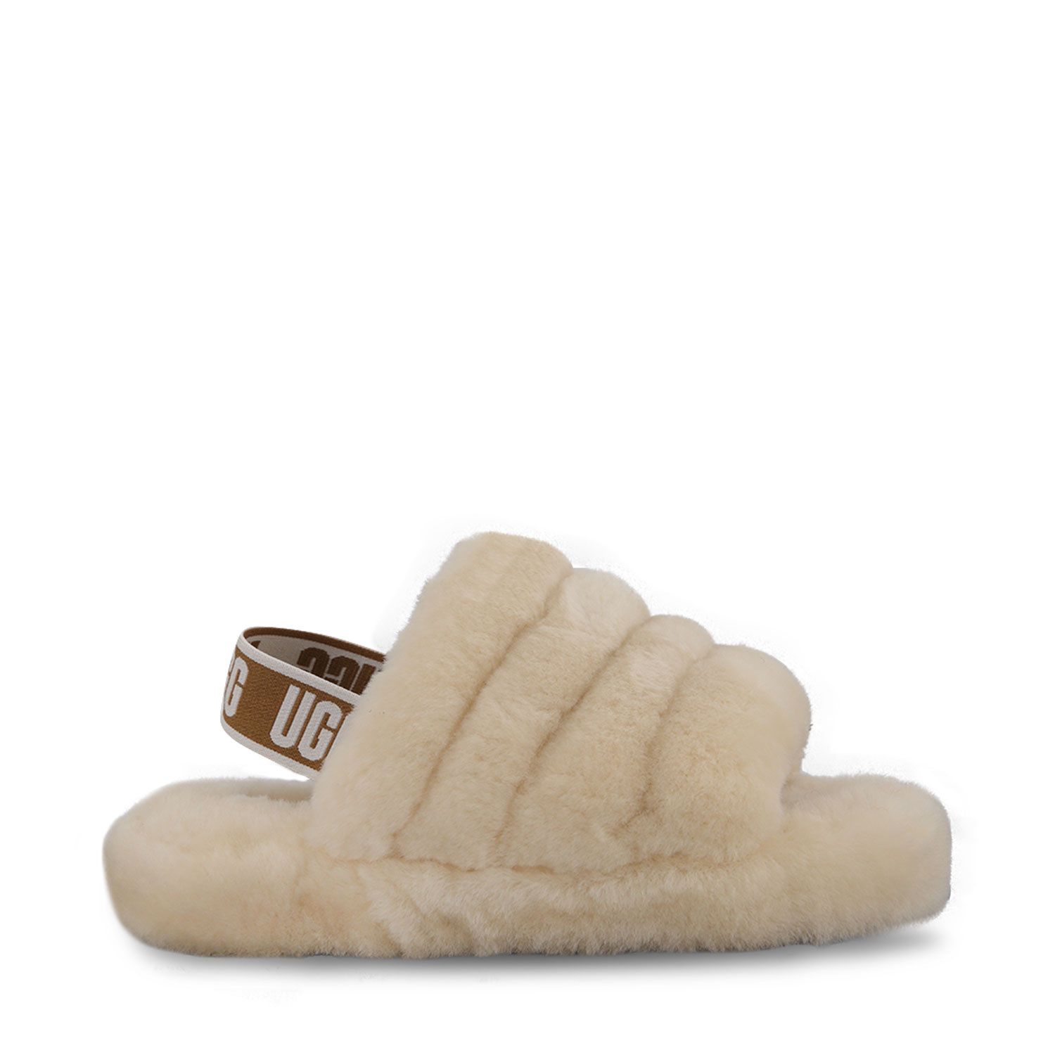 Picture of Ugg 1098494 kids slippers off white