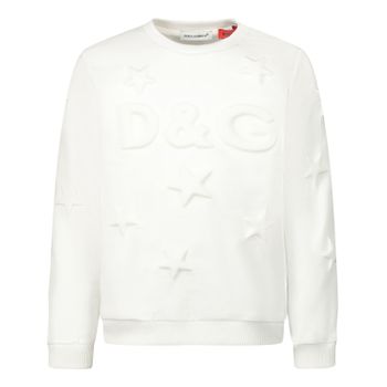 Dolce & Gabbana L1JW7H / G7VBW baby trui off white Afbeelding van Dolce & Gabbana L1JW7H / G7VBW baby trui off white