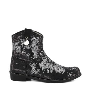 MonnaLisa 875004 kinderlaarzen zwart Afbeelding van MonnaLisa 875004 kinderlaarzen zwart