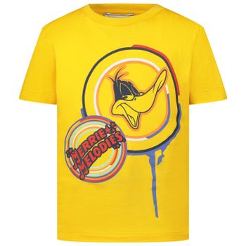 Iceberg TSICE1125B baby t-shirt geel Afbeelding van Iceberg TSICE1125B baby t-shirt geel