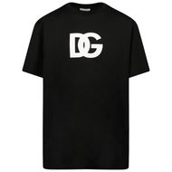 Afbeelding van Dolce & Gabbana L4JTBI kinder t-shirt zwart