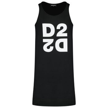 Dsquared2 DQ03WJ kinderjurk zwart Afbeelding van Dsquared2 DQ03WJ kinderjurk zwart