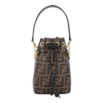 Fendi 8BS027 A659 kindertas bruin Afbeelding van Fendi 8BS027 A659 kindertas bruin