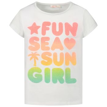 BillieBlush U15723 kinder t-shirt wit Afbeelding van BillieBlush U15723 kinder t-shirt wit