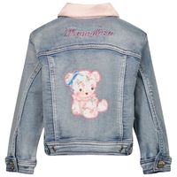 Picture of MonnaLisa 399100 baby coat jeans