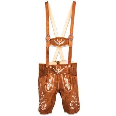 Foto van Lederhosen luxe licht bruin