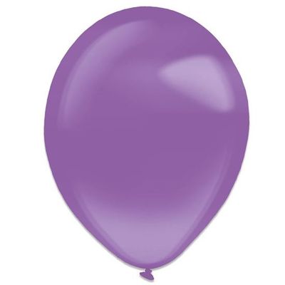 Foto van Ballonnen purple crystal (28cm) 50st