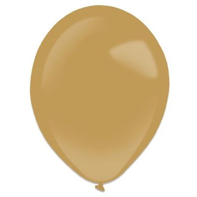 Ballonnen mocha brown (35cm) 50st