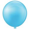 Afbeelding van Topballon babyblauw (91cm) 6st