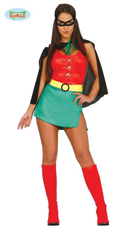 Robin kostuum dames (batman)