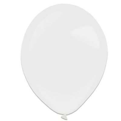 Ballonnen frosty white (28cm) 50st