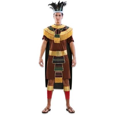 Foto van Indianen kostuum aztec