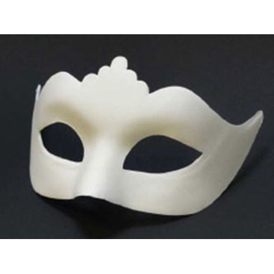 Foto van Venetiaans masker wit - koningin