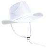 Afbeelding van Cowboy hoed velvet wit