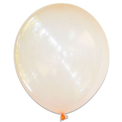 Foto van Ballonnen bubbel oranje (61cm)