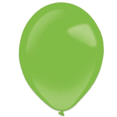 Foto van Ballonnen festive green (28cm) 50st