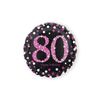 Afbeelding van Folie ballon 80 roze