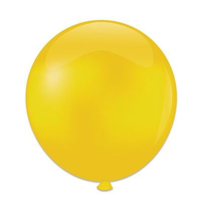 Ballonnen kristal geel (61cm)