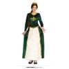 Afbeelding van Groene middeleeuwse jurk koningin