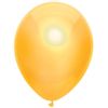 Afbeelding van Ballonnen metallic geel (30cm) 10st