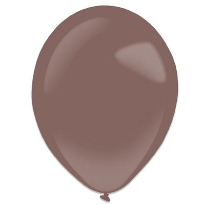 Ballonnen burgundy metallic (35cm) 50st