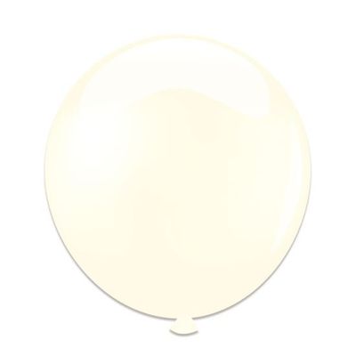 Foto van Ballonnen kristal wit (61cm)