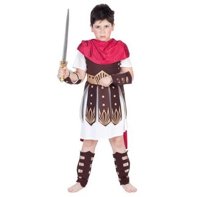 Foto van Romeinse soldaat kostuum kind