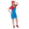 Afbeelding van Mario kostuum vrouw