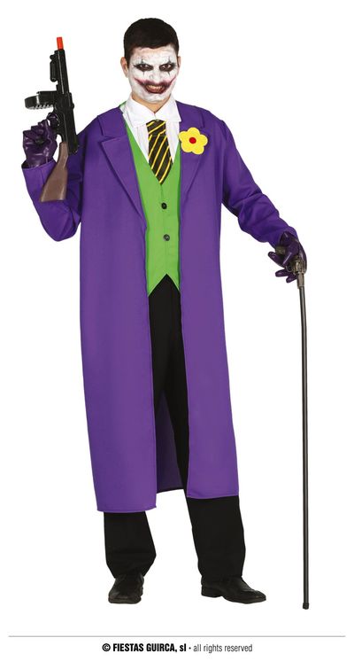 The Joker kostuum paars