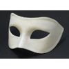 Afbeelding van Venetiaans masker Colombina grezzo wit