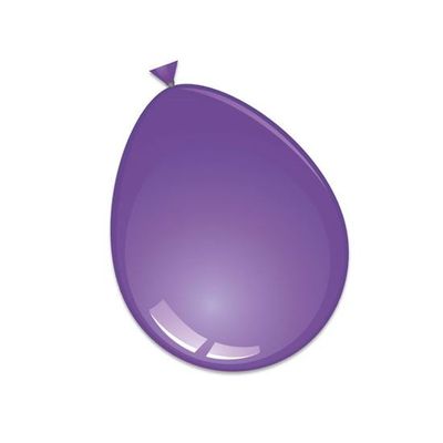 Ballonnen deco violet (30cm) 50st