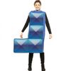 Afbeelding van Tetris kostuum blauw