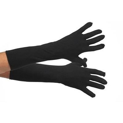 Handschoenen zwart lang