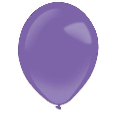 Foto van Ballonnen purple metallic (28cm) 50st