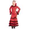 Afbeelding van Flamenco jurk kind rood