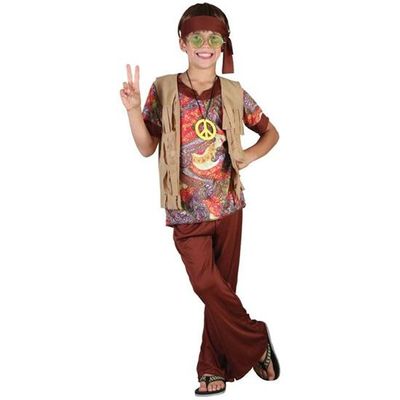 Hippie kostuum jongen