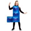 Afbeelding van Tetris kostuum blauw kind
