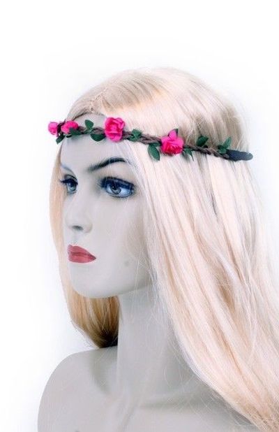 Hippie hoofdband bloemen