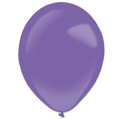 Foto van Ballonnen purple metallic (35cm) 50st