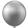 Afbeelding van Topballon metallic zilver (91cm)