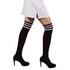 Afbeelding van Cheerleader sokken zwart wit