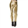 Afbeelding van Metallic legging goud