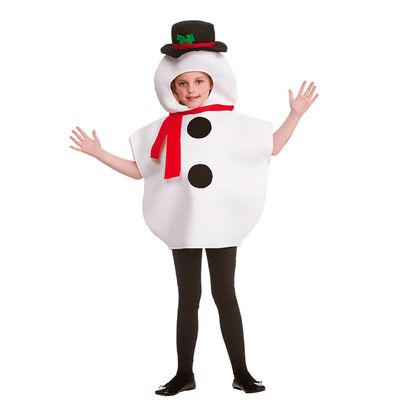 Foto van Sneeuwpop kostuum kind 