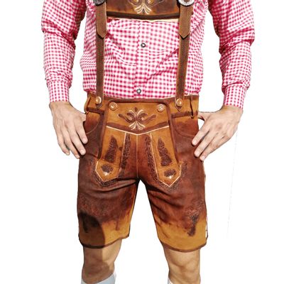 Foto van Lederhosen 100% leder gewaxt