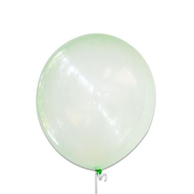 Foto van Ballonnen bubbel groen (30cm)