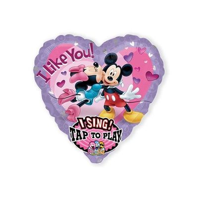 Folieballon Mickey & Minnie muziek