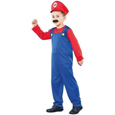 Foto van Mario kostuum peuter
