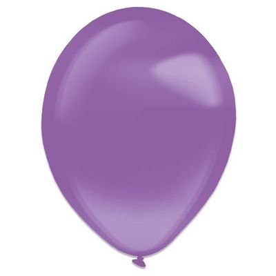 Ballonnen purple crystal (35cm) 50st