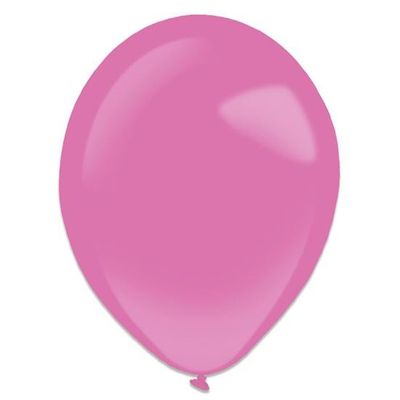 Ballonnen hot pink (35cm) 50st
