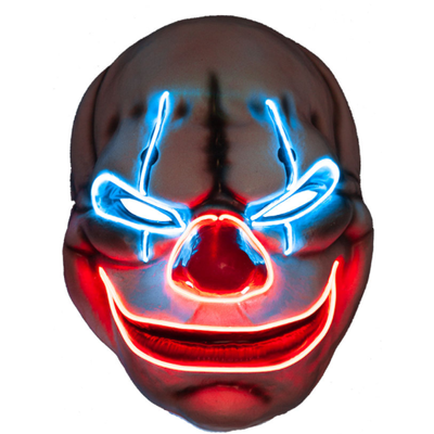 Masker Clown met licht